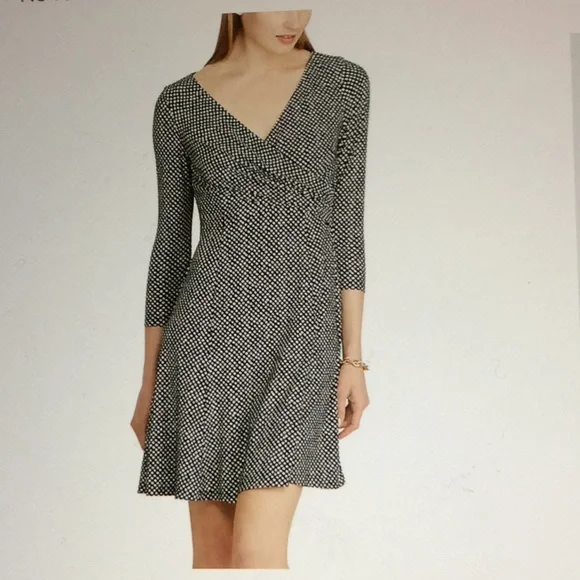 chaps fit flare dress Chaps Floral Chaps Fit And Flare Dress Women's Chaps Floral Midi Dress